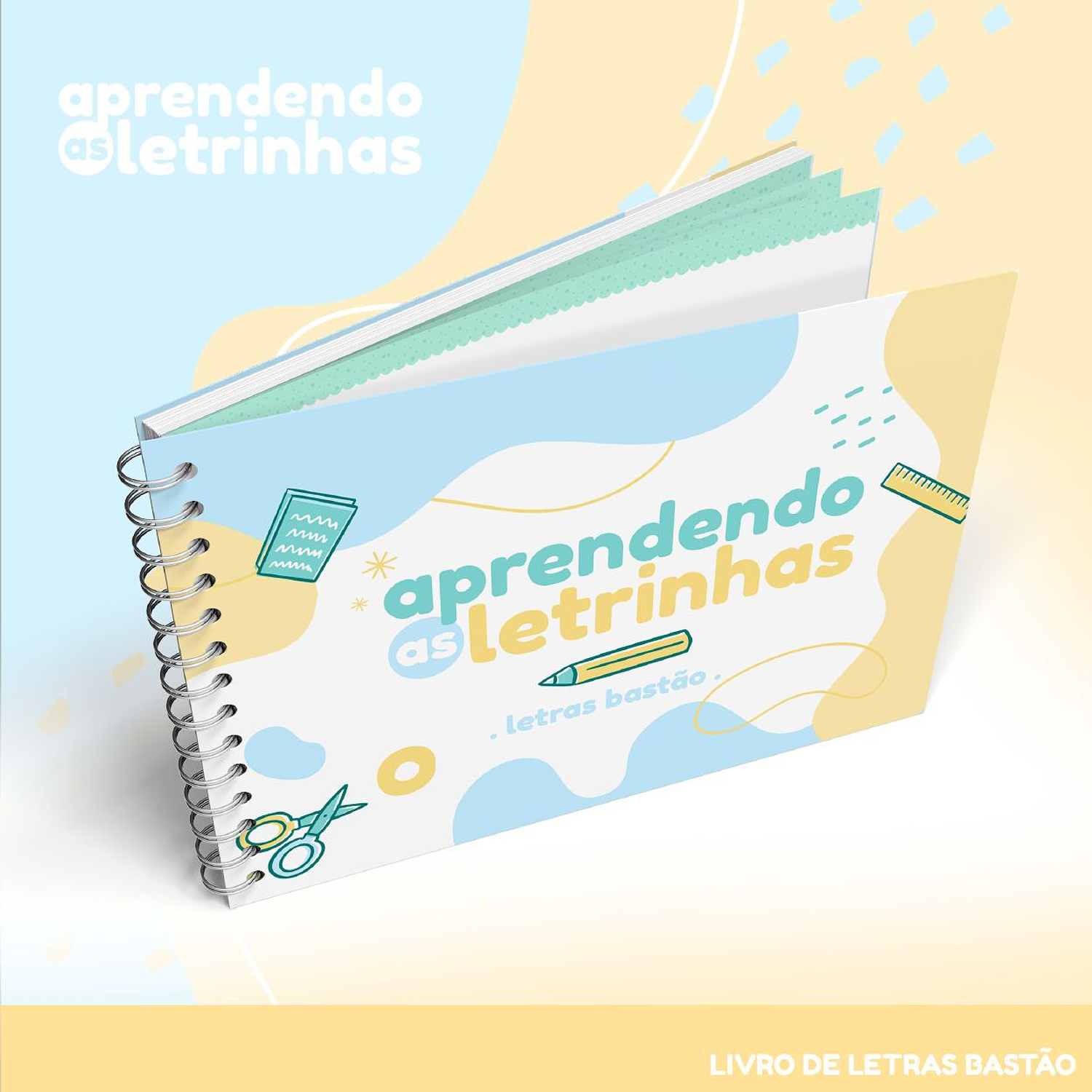 Arquivo Encadernação Livro Aprendendo As Letrinhas 3
