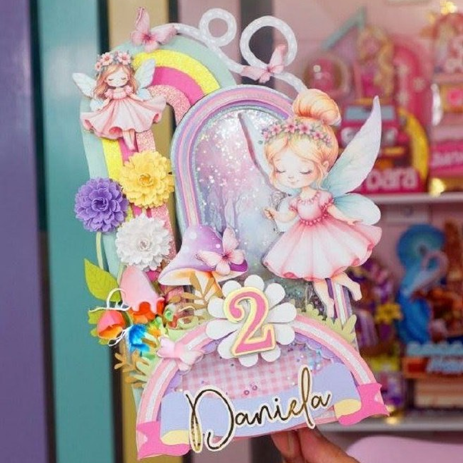 Arquivo Topo Cake Topper Fadinhas - Gloria Lobaton  1