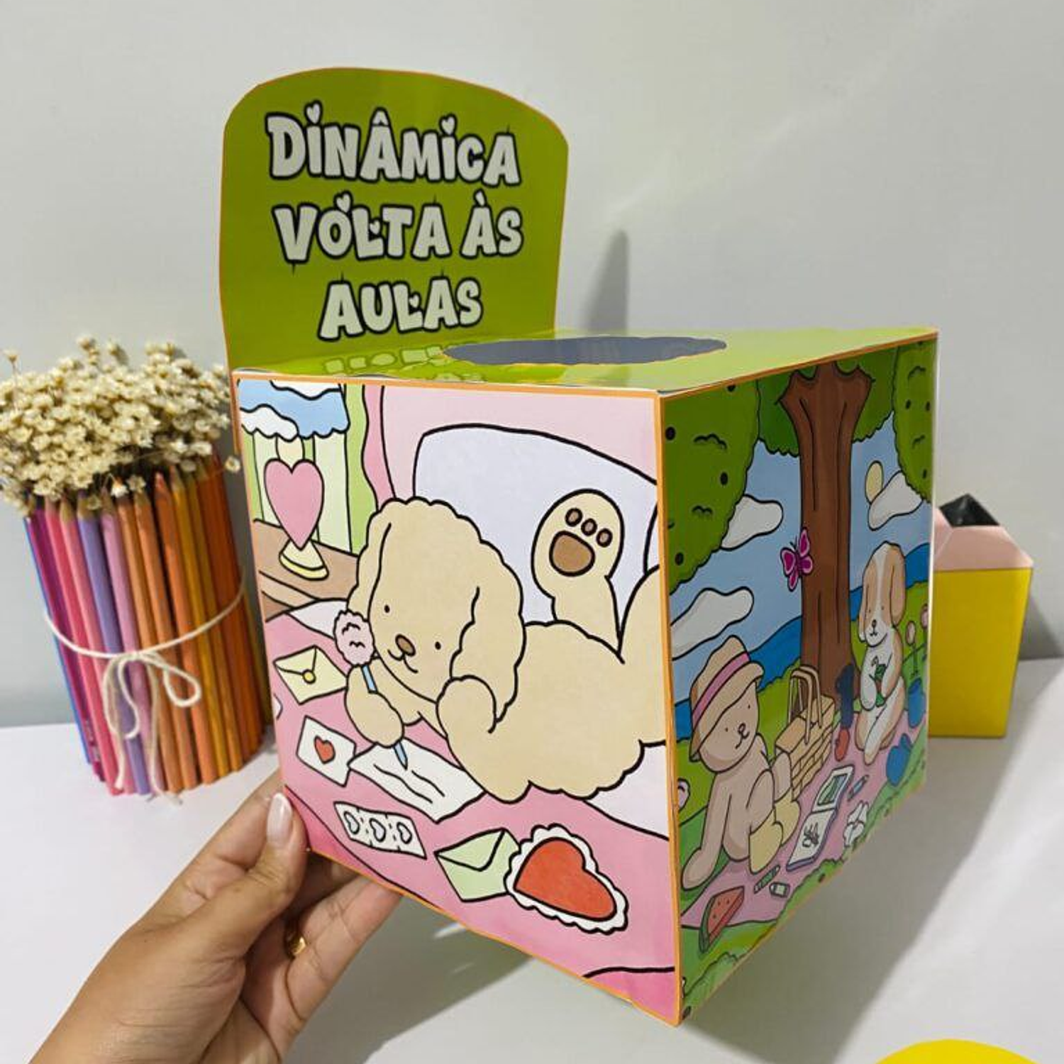Arquivo Caixa Interativa Dinâmica Volta as Aulas Bobbie Goods 6