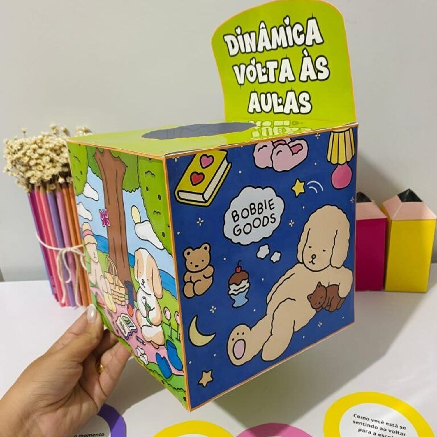 Arquivo Caixa Interativa Dinâmica Volta as Aulas Bobbie Goods 10