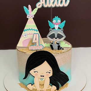 Arquivo Topo Pocahontas Cute 