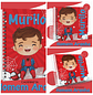 Encadernação Kit Caderneta Homem Aranha Cute - Thumbnail 2