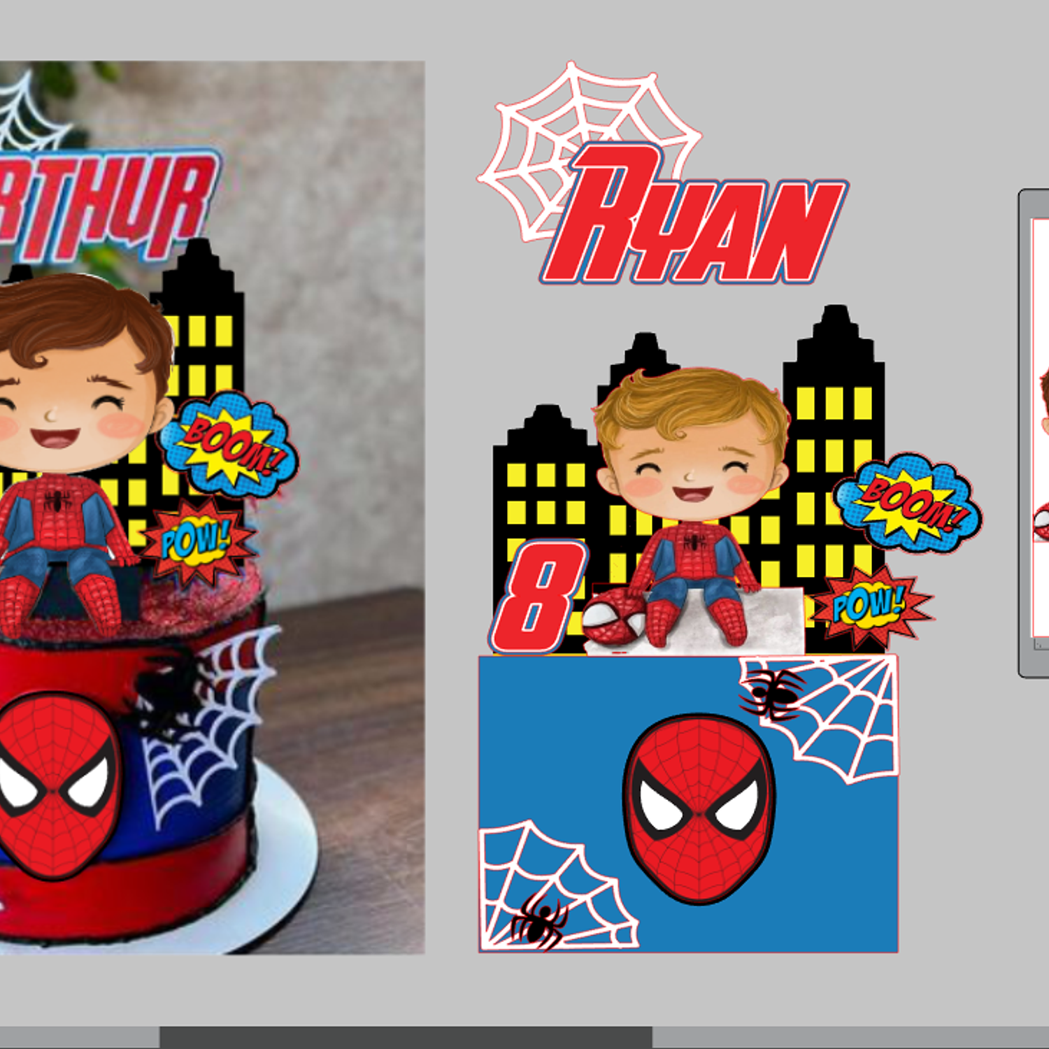 Arquivo Topo Homem Aranha Cute 1