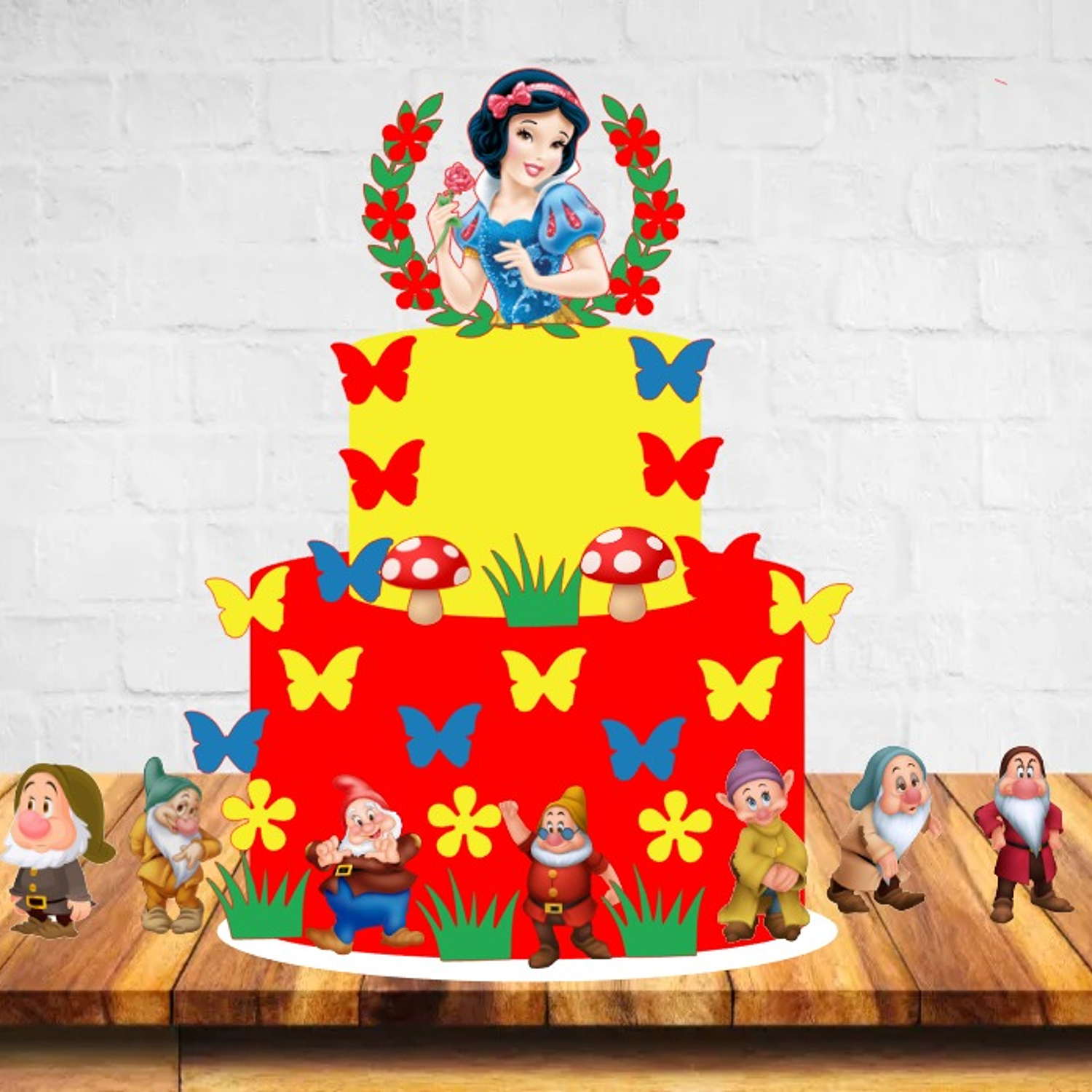 Arquivo Topo Branca de Neve e Sete Anões