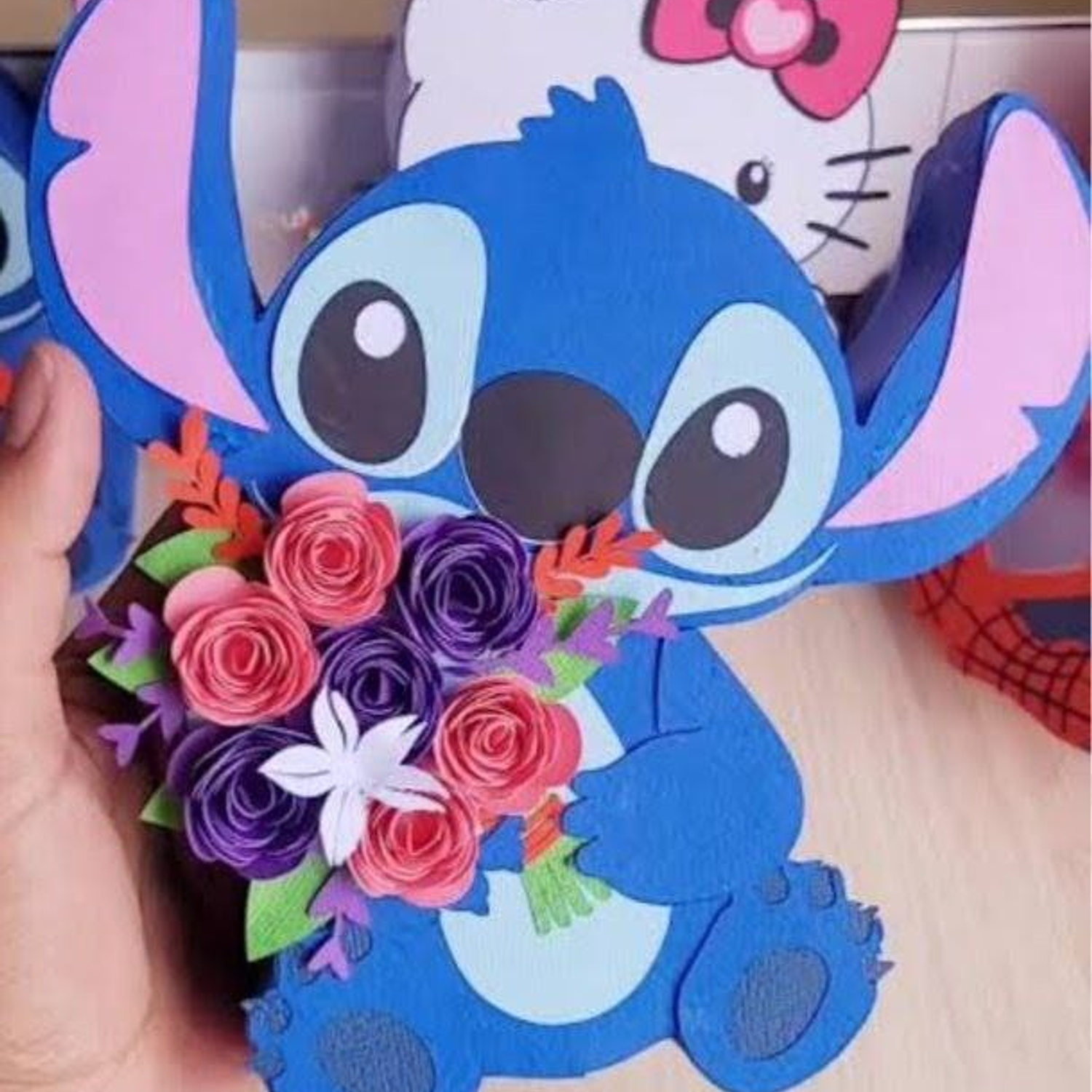 Arquivo Caixa Stitch Flores - Paolaunidesigner 2