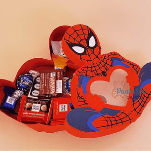 Arquivo Caixa Homem Aranha - Paolaunidesigner