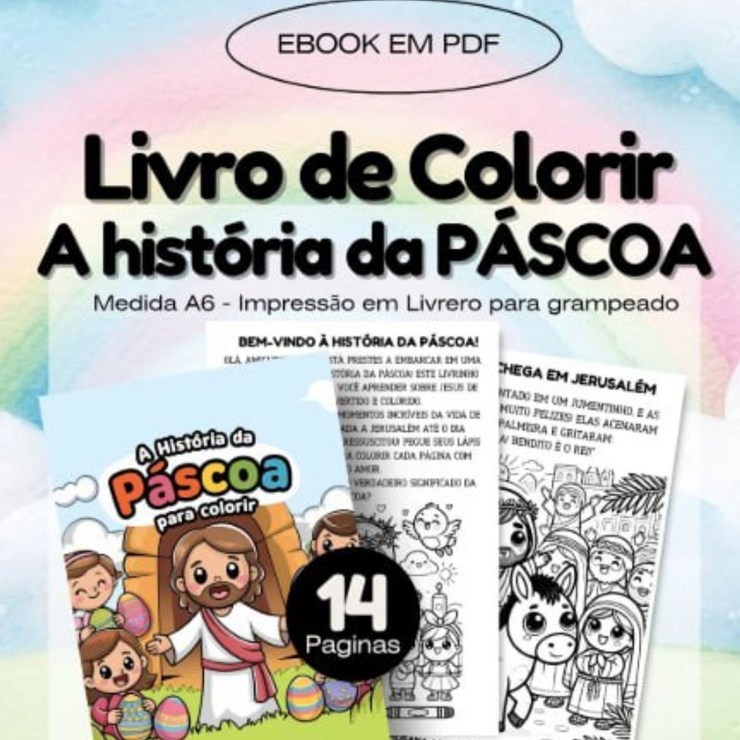 Arquivo Livrinho de Colorir a História da Páscoa