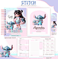 Encadernação Kit Escolar Stitch - Thumbnail 2