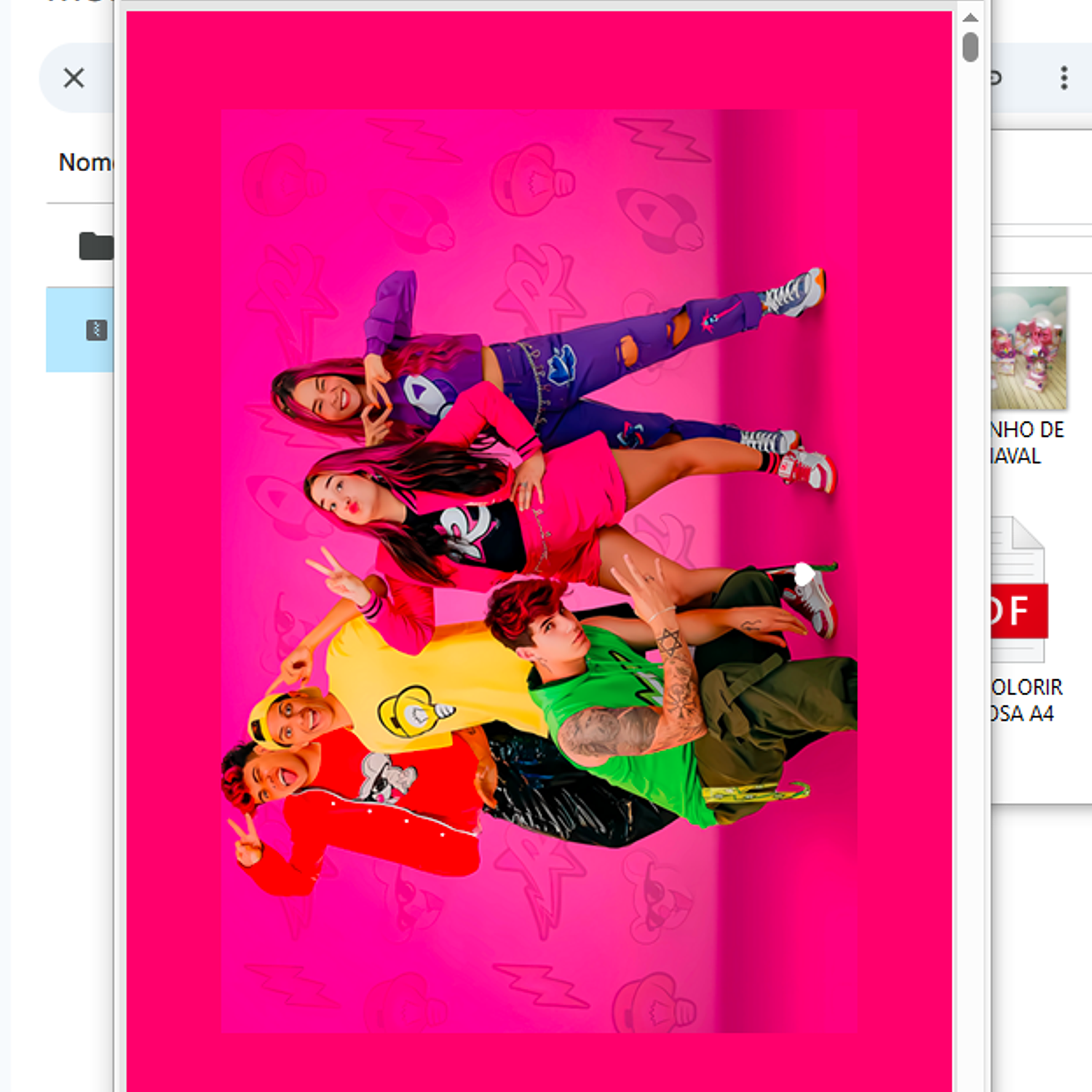 Encadernação Colorir Dos Rosa 2