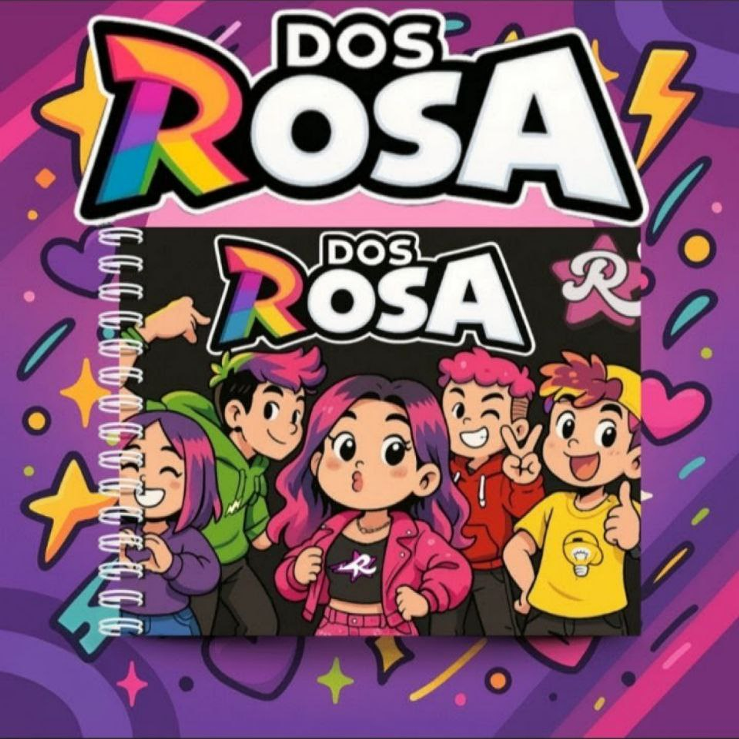 Encadernação Colorir Dos Rosa 1 1