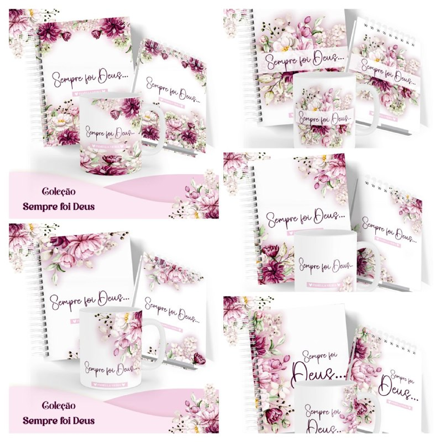 Encadernação Kit Sempre Foi Deus 1