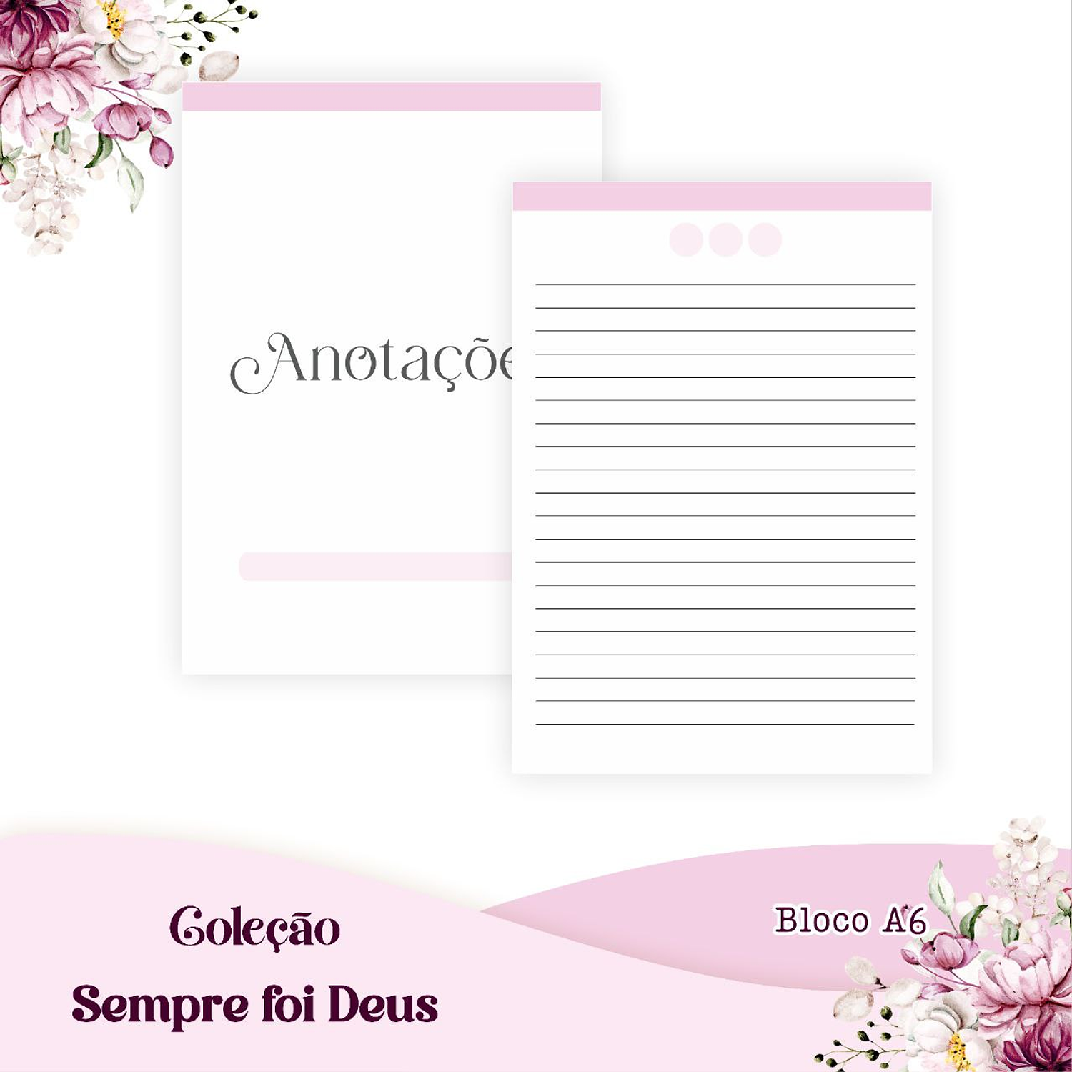 Encadernação Kit Sempre Foi Deus 2