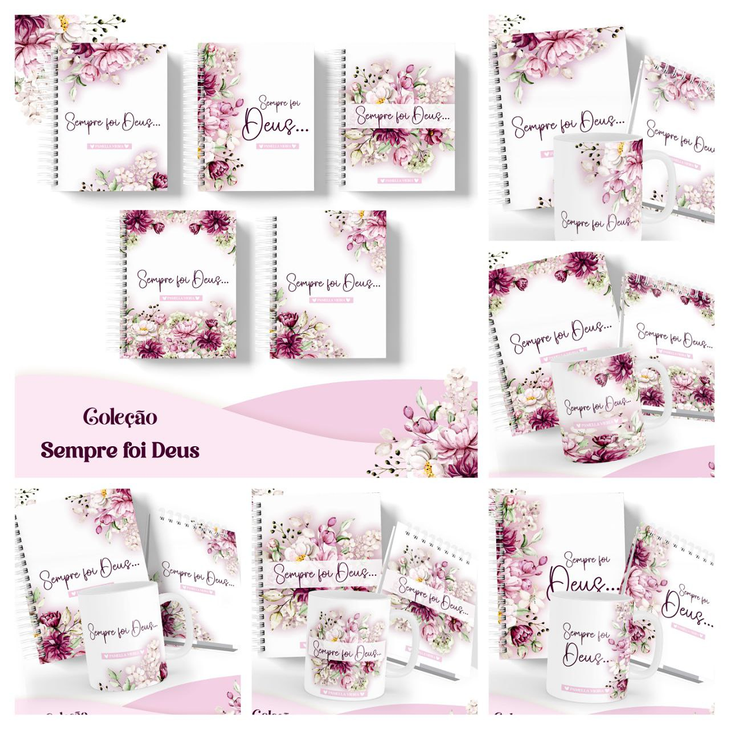 Encadernação Kit Sempre Foi Deus 5