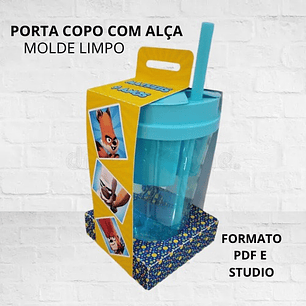 Arquivo Porta Copo Com Alça