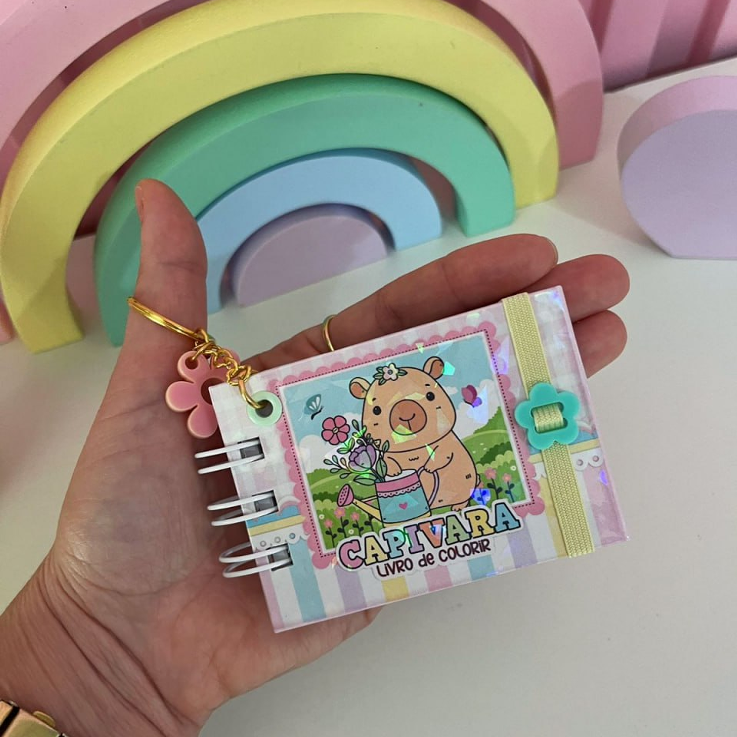 Arquivo Digital Colorir Capivara - Lina Criativa 2