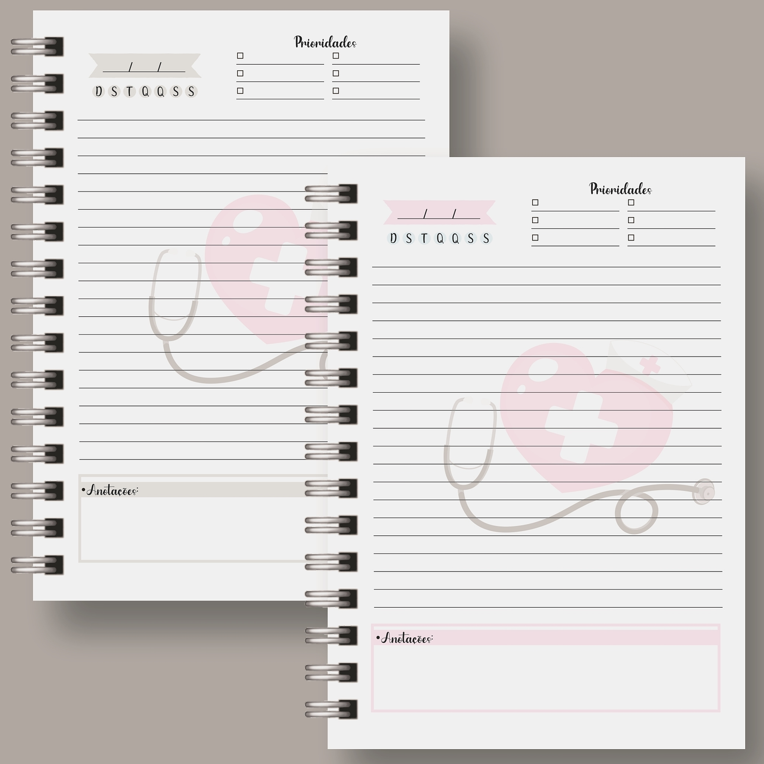 Arquivo Encadernação Kit Capas Enfermagem 2 2