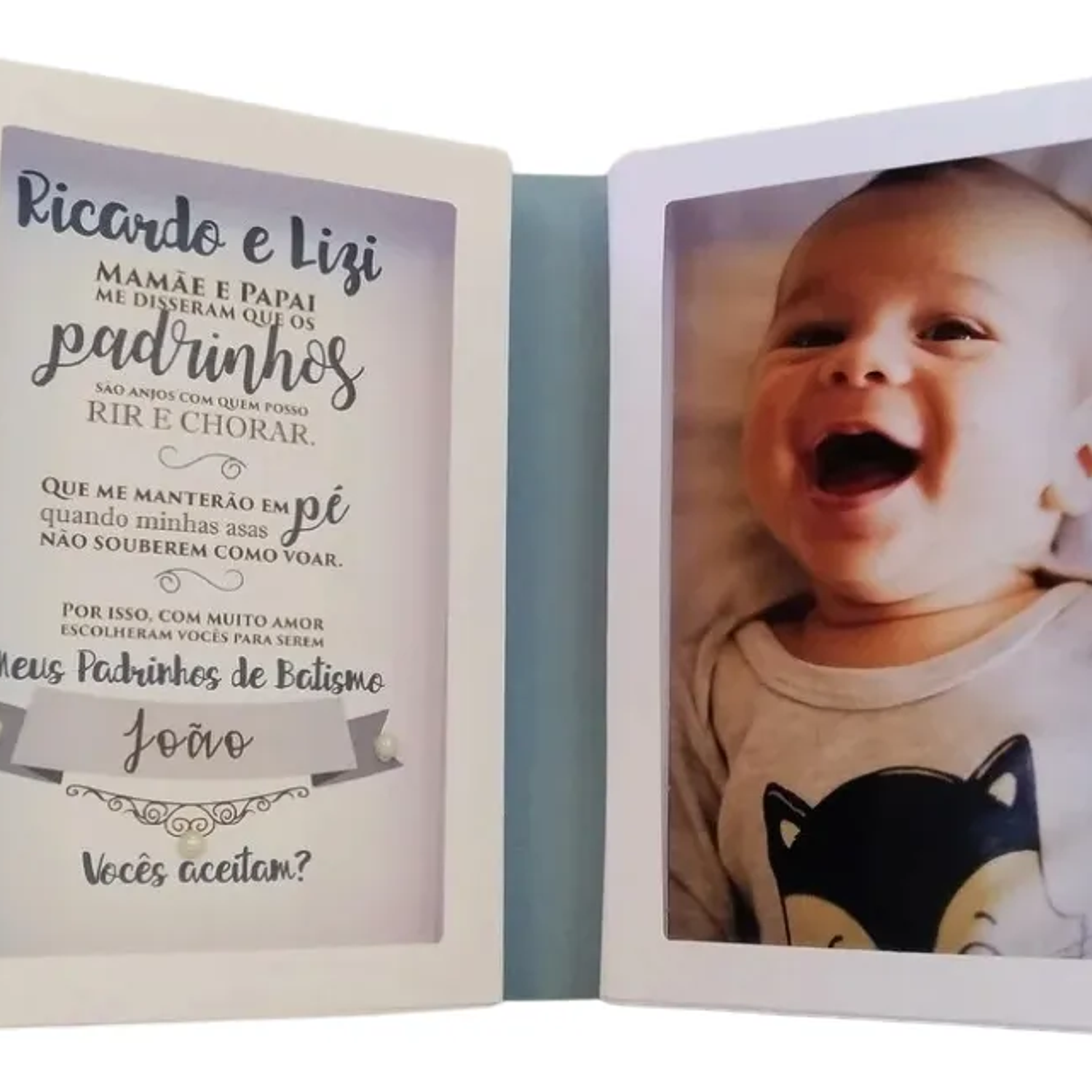 Arquivo Caixa Convite Batizado Menino e Menina 2