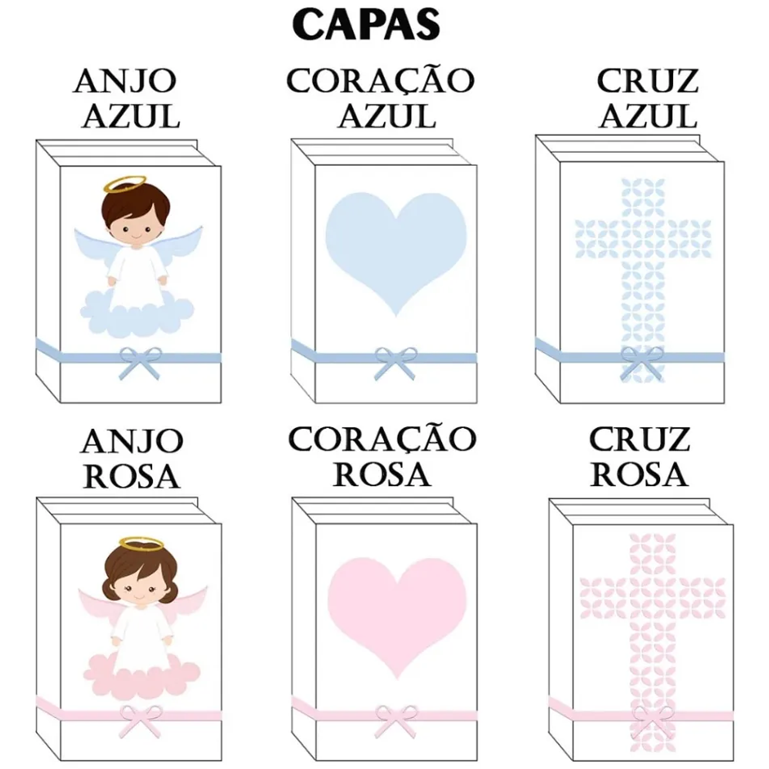 Arquivo Caixa Convite Batizado Menino e Menina 6