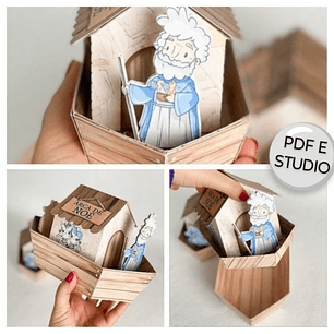 Arquivo Centro de Mesa  Arca de Noé