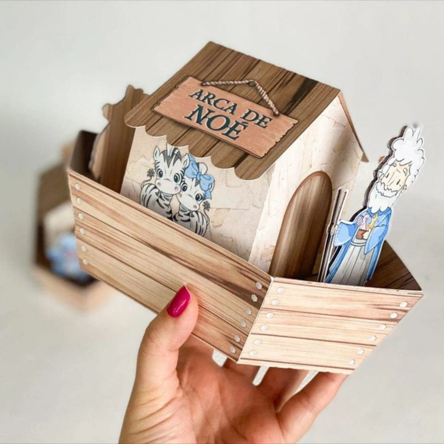 Arquivo Centro de Mesa  Arca de Noé 2