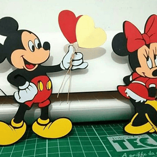 Arquivo Topo Minnie e Mickey - Elementos Camadas