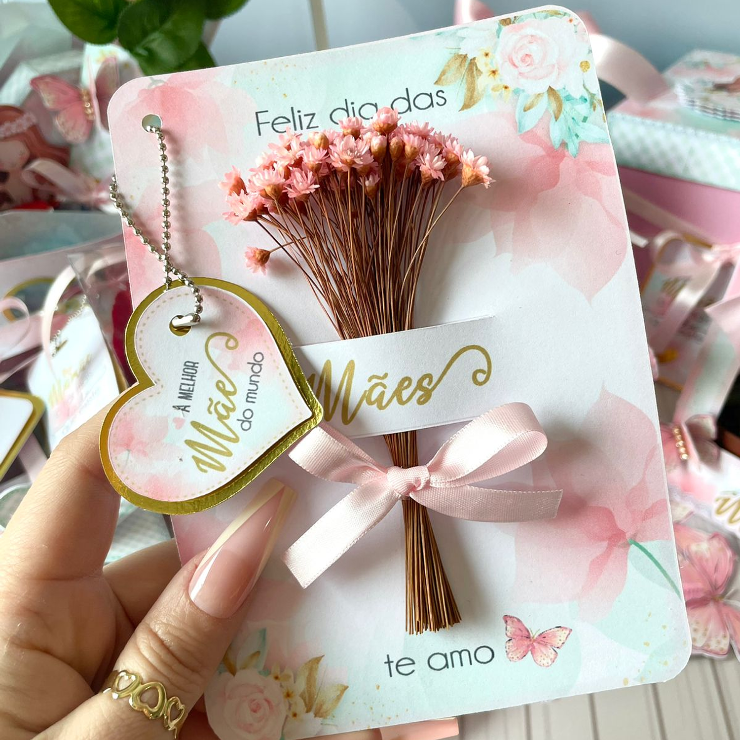 Arquivo Cartão Florzinha Dia Das Mães - Lina 1