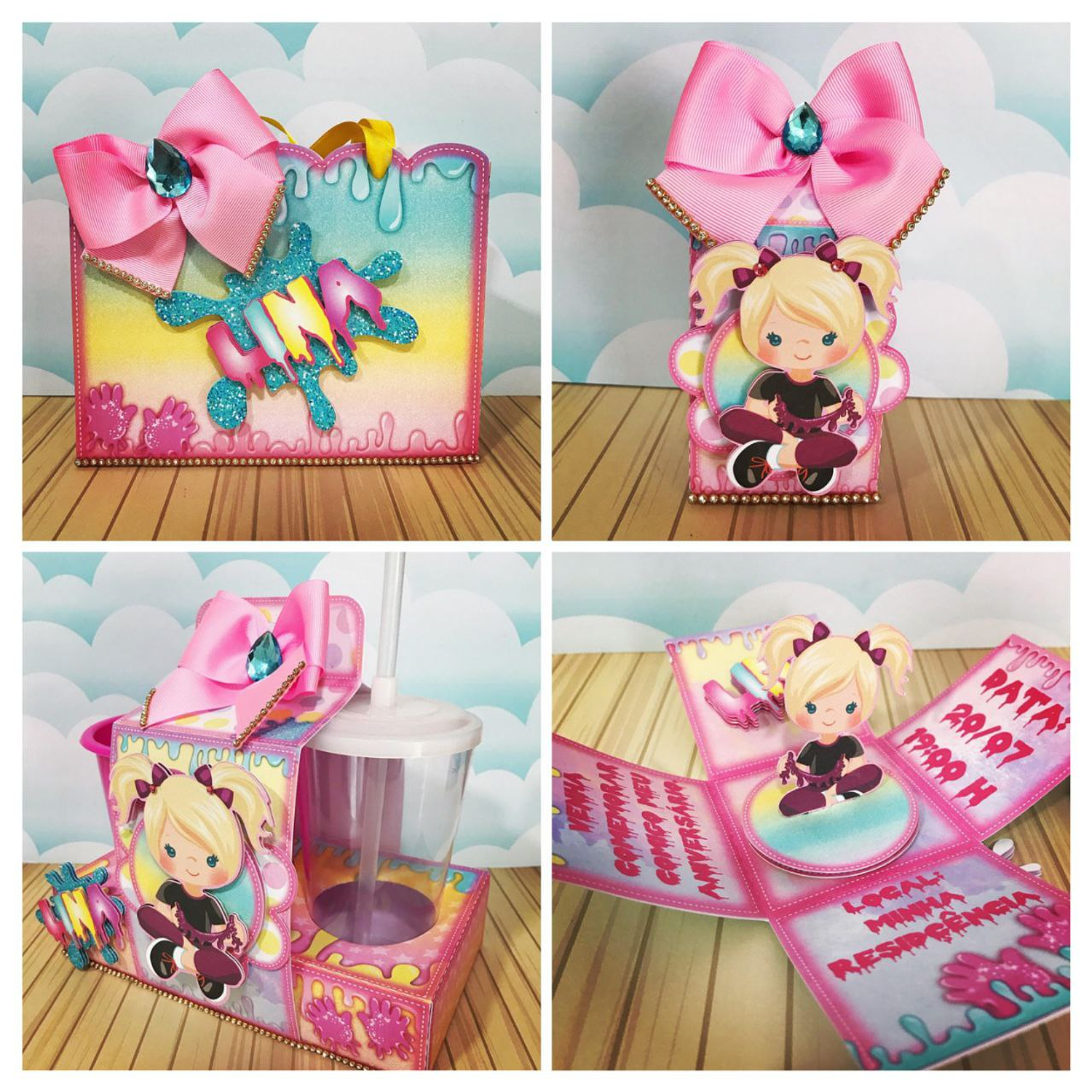 Arquivo Slime Menina Loira - Lina Criativa  2