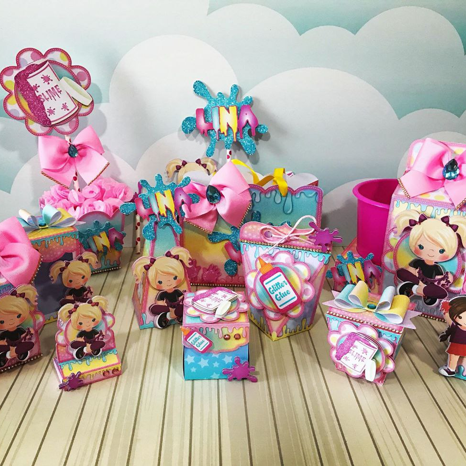 Arquivo Slime Menina Loira - Lina Criativa  1