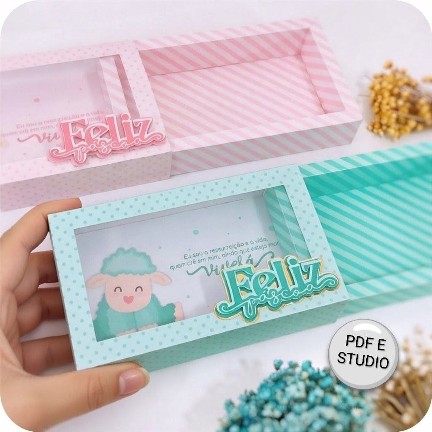 Arquivo Caixa Para Barra 100g Páscoa 1