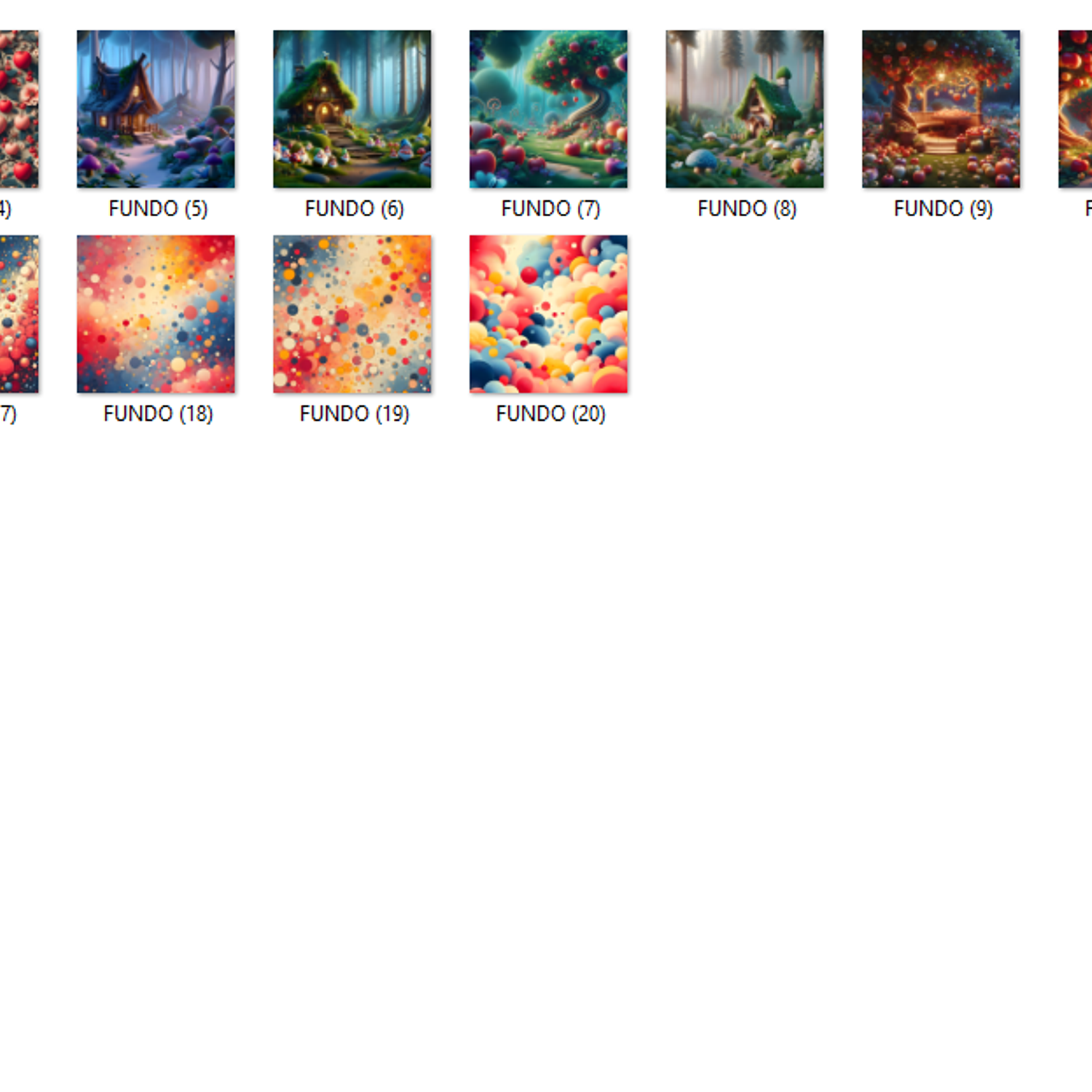 Kit Digital Branca de Neve e Sete Anões 3D - Fanddy Designer  4