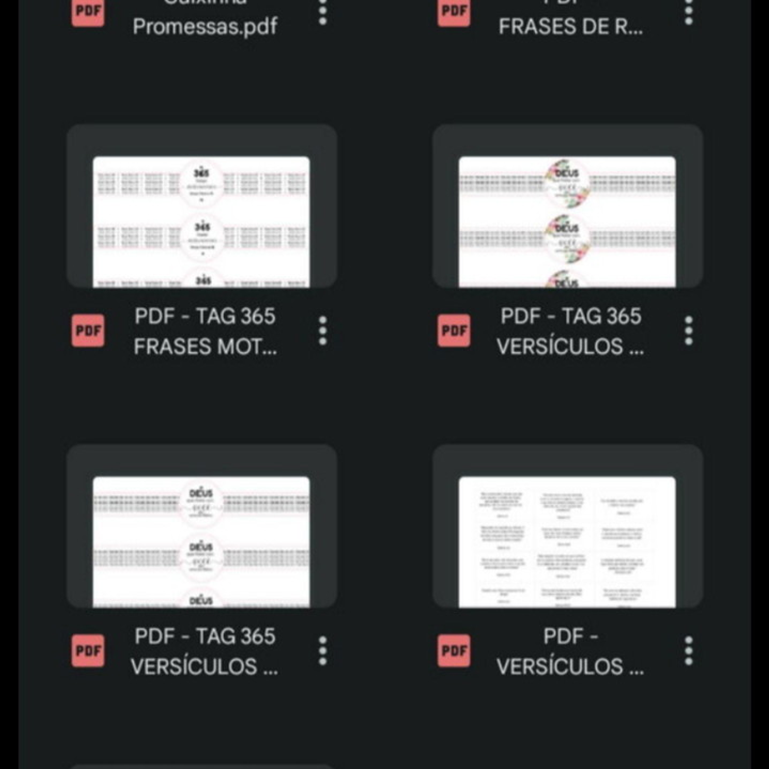 Arquivo Kit Digital Pote de Reflexões Versículos  2