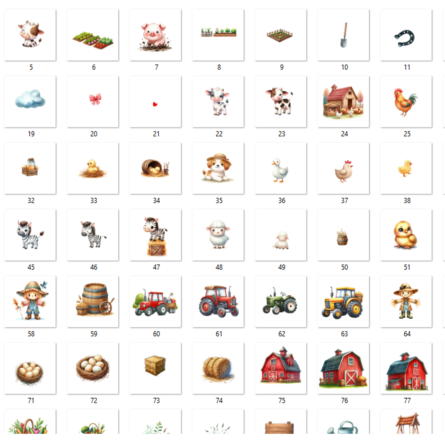 Kit Digital Fazendinha - Fanddy Designer  2