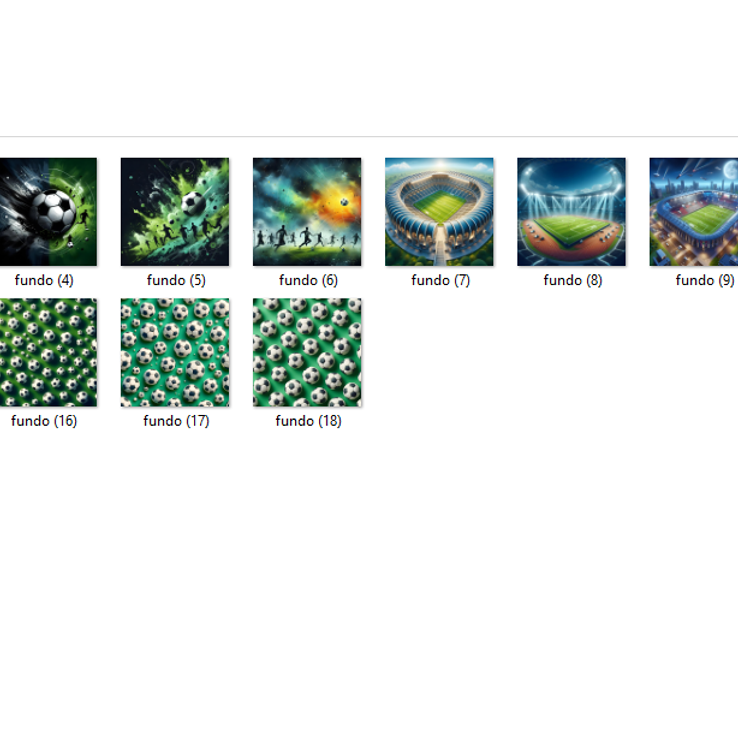 Kit Digital Futebol Mascotes 3D - Fanddy Designer  3