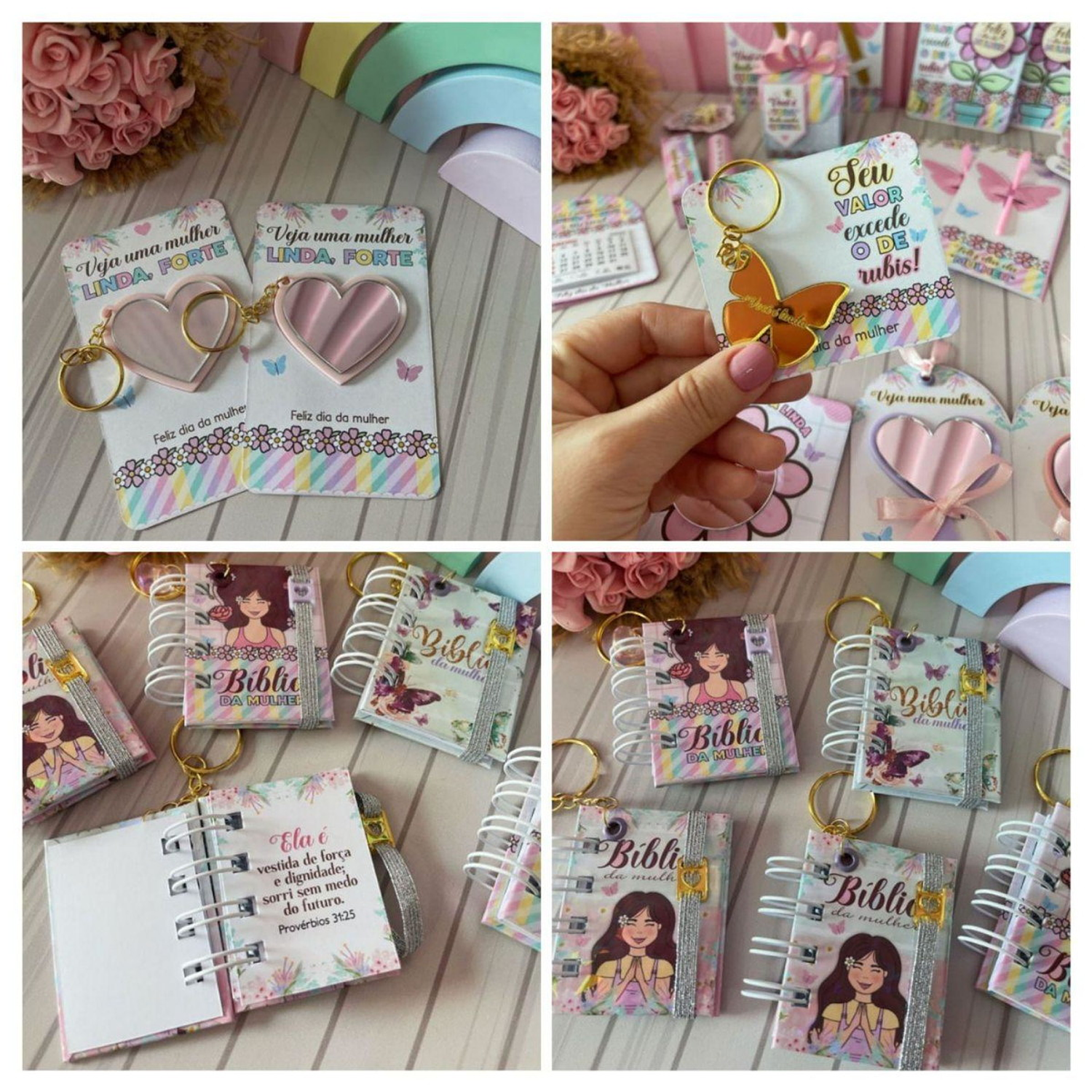 Kit Mimos Dia das Mulheres - Lina Criativa  4