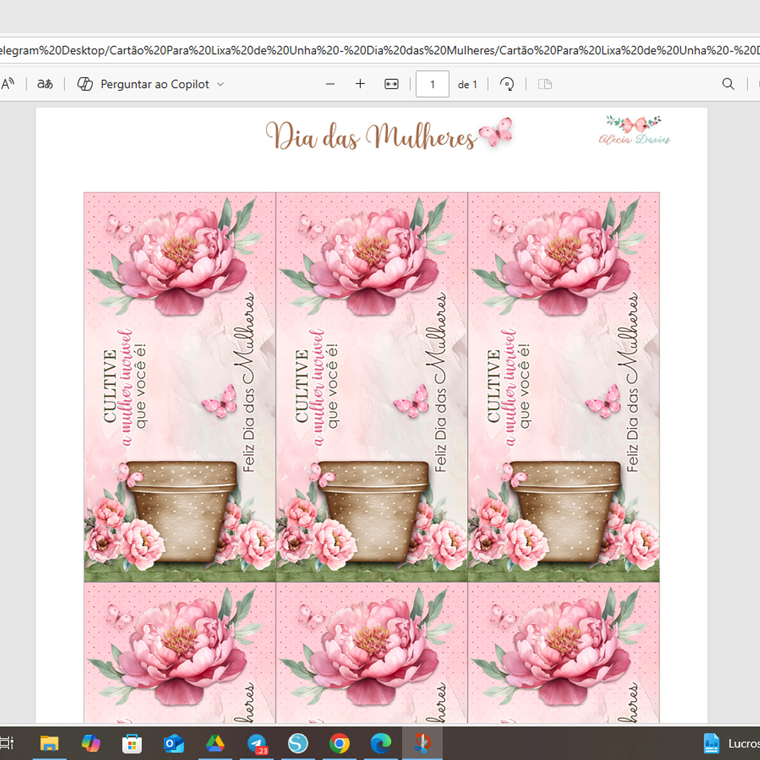 Arquivo Card Lixa De Unha Dia das Mulheres 2