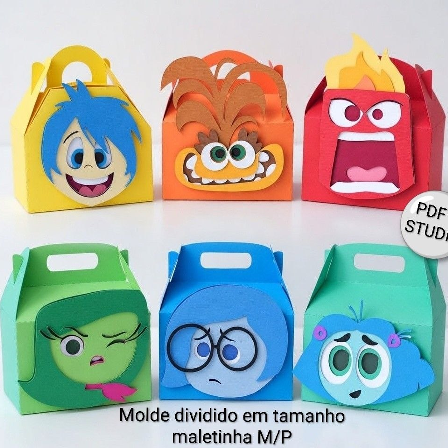 Arquivo kit Caixa Maleta Divertidamente 1