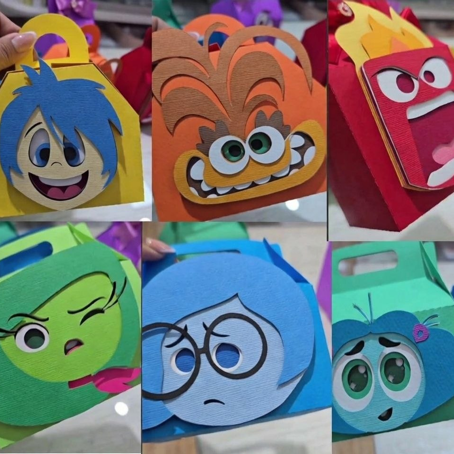 Arquivo kit Caixa Maleta Divertidamente 2