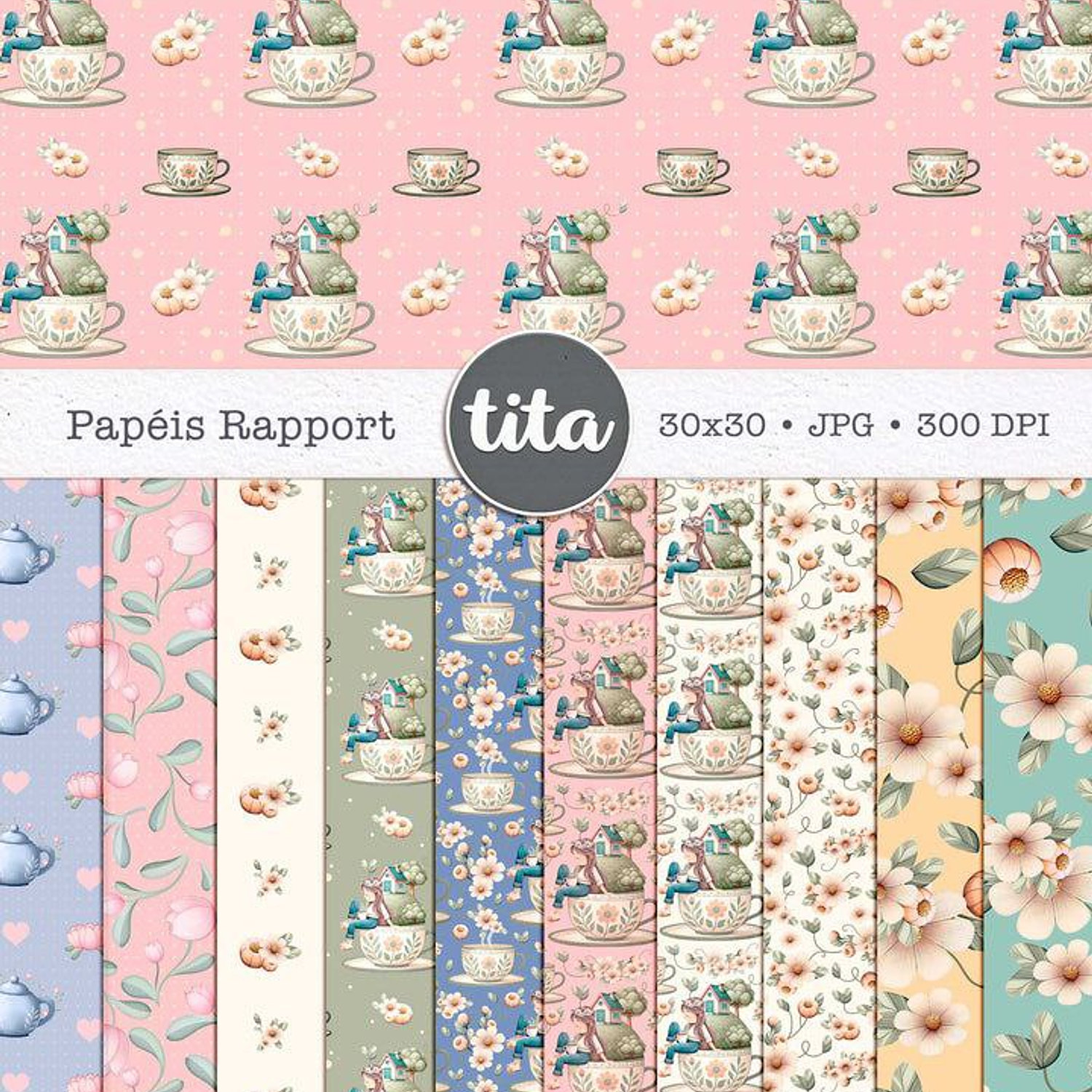 Arquivo Kit Digital Fé Menina  - Tita  4