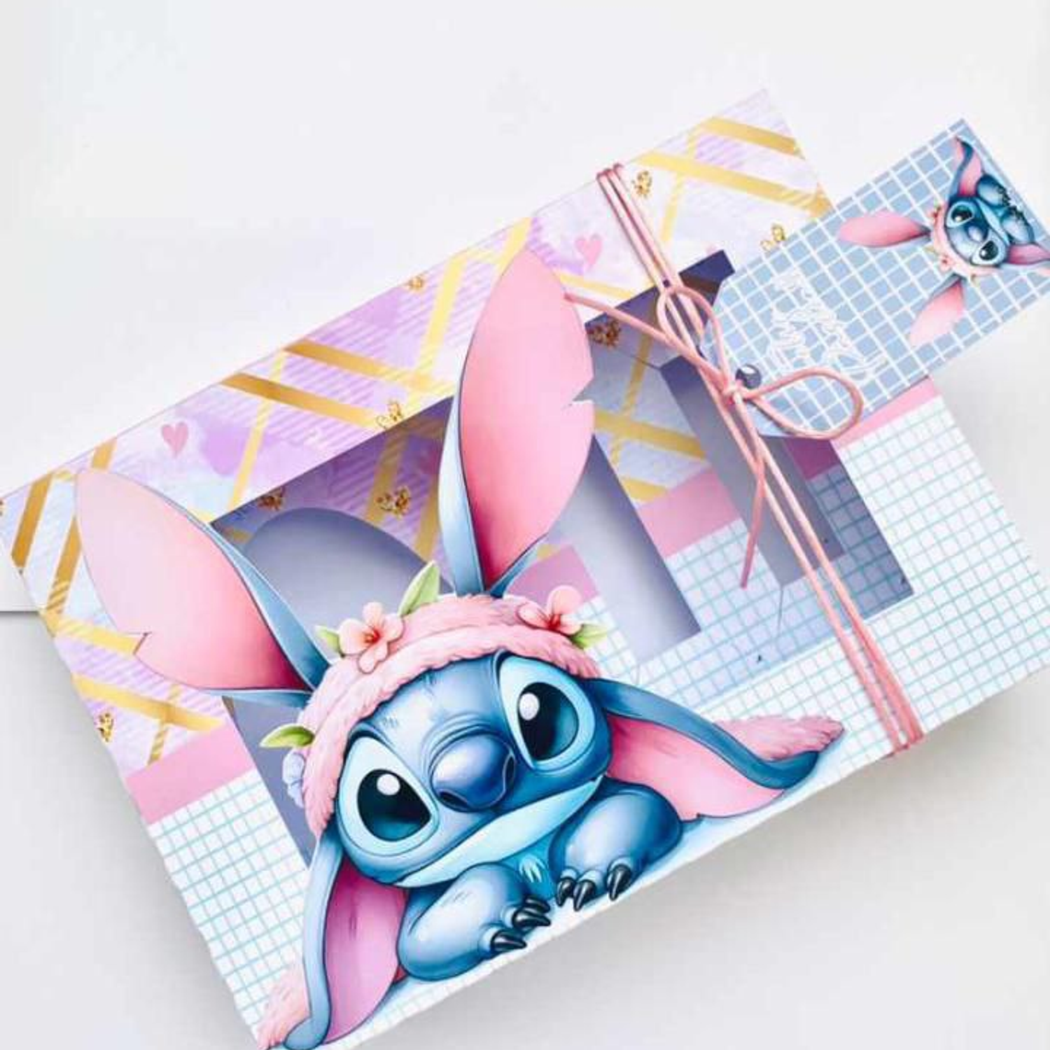 Arquivo Kit Caixas Mini Confeiteiro Lilo e Stitch 2