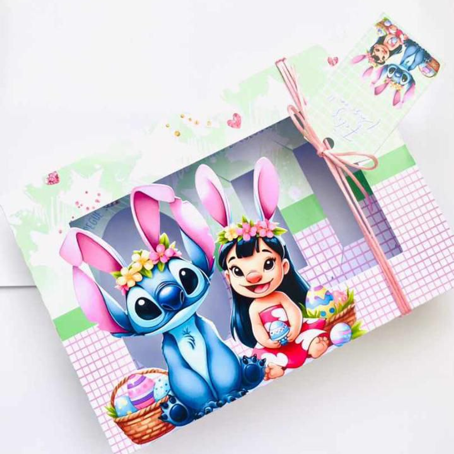 Arquivo Kit Caixas Mini Confeiteiro Lilo e Stitch 4