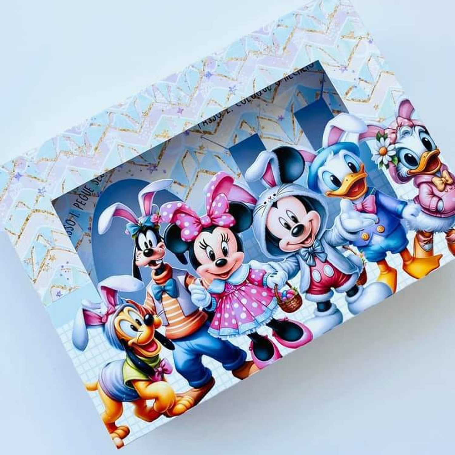 Arquivo Kit Caixas Mini Confeiteiro Turma do Mickey 3