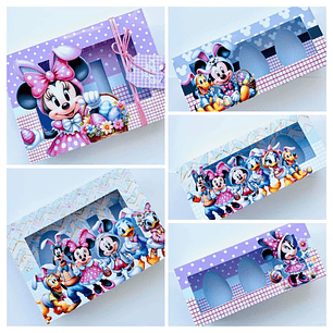 Arquivo Kit Caixas Mini Confeiteiro Turma do Mickey