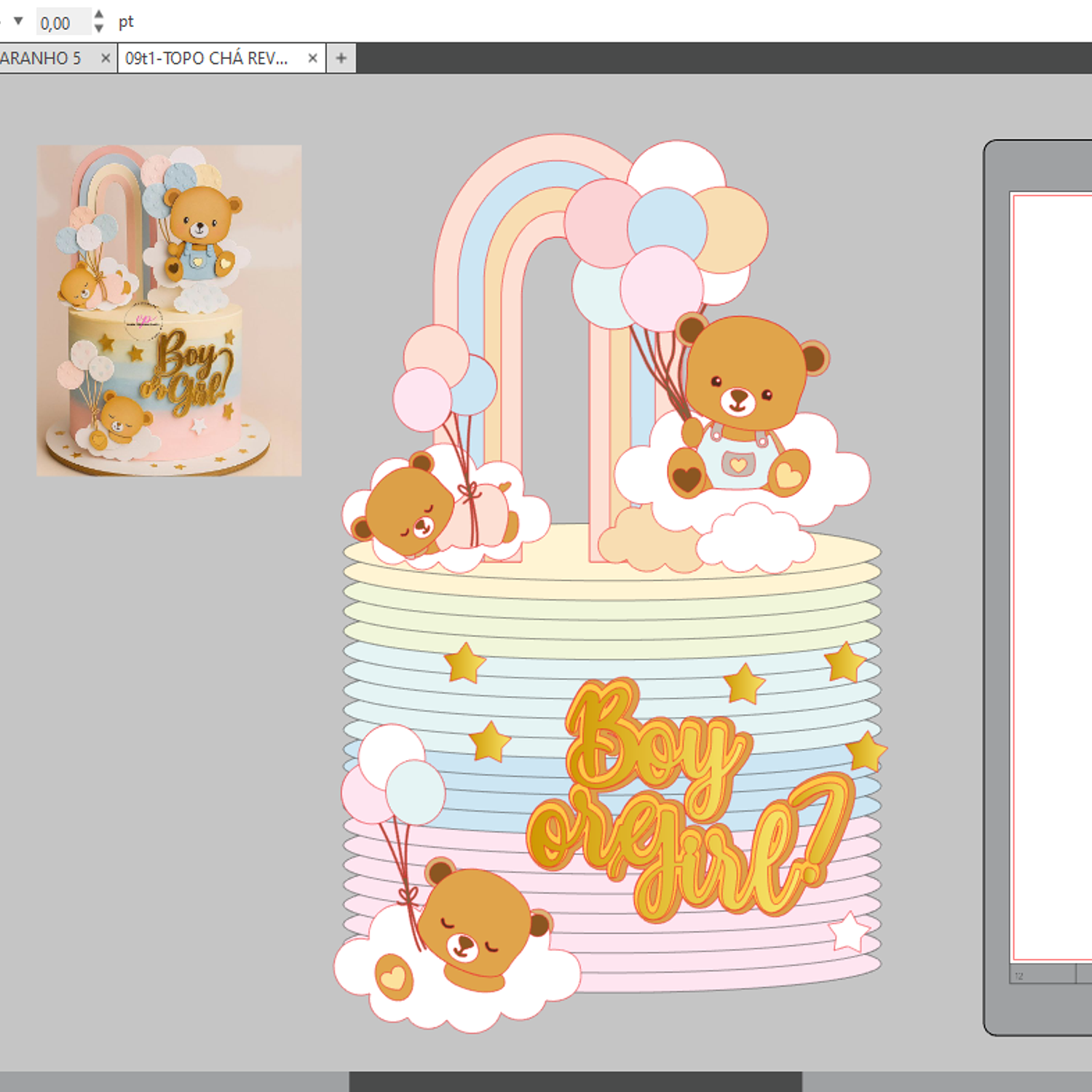 Arquivo Topo Chá Revelação Ursinhos 2
