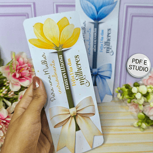 Arquivo Card Flor Lápis Dia Das Mulheres