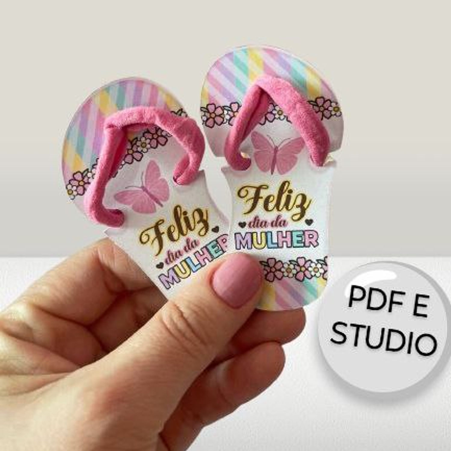 Arquivo Tag Chinelo Xuxinha Dia da Mulher - Lina Criativa  1