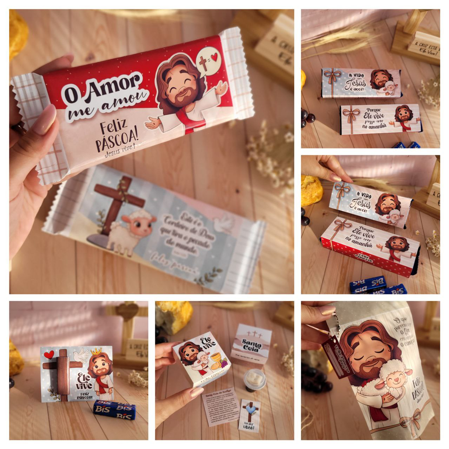 Arquivo Kit Digital Páscoa Cristã - Ana flor  2