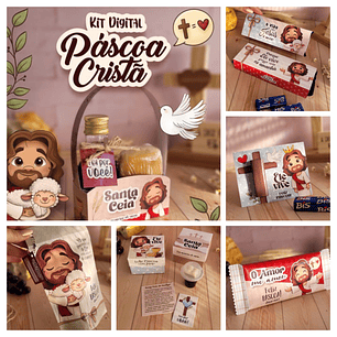 Arquivo Kit Digital Páscoa Cristã - Ana flor 