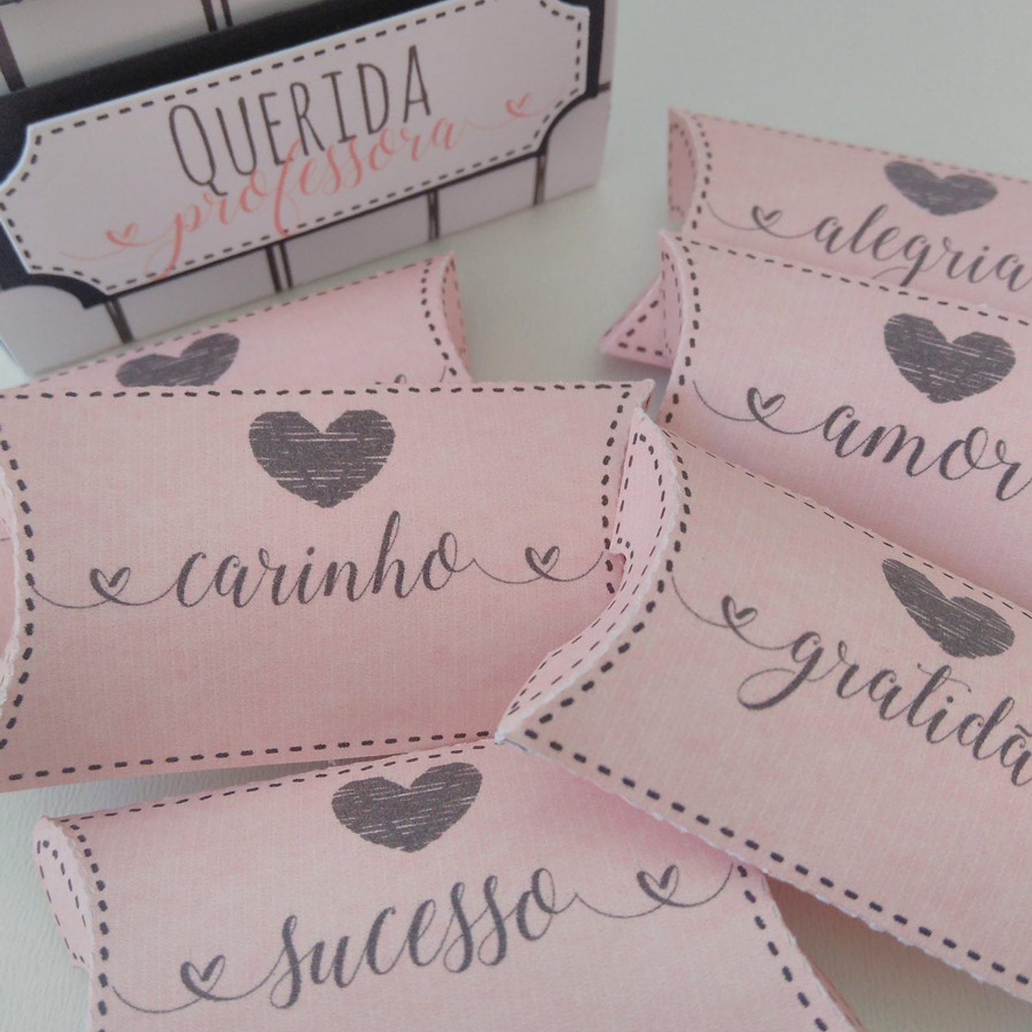 Arquivo Caixa Explosão Palavras De Gratidão - Editável 3