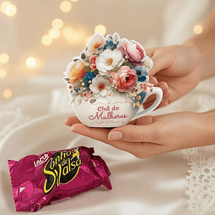 Arquivo Porta Bombom Chá de Mulheres - Pdf