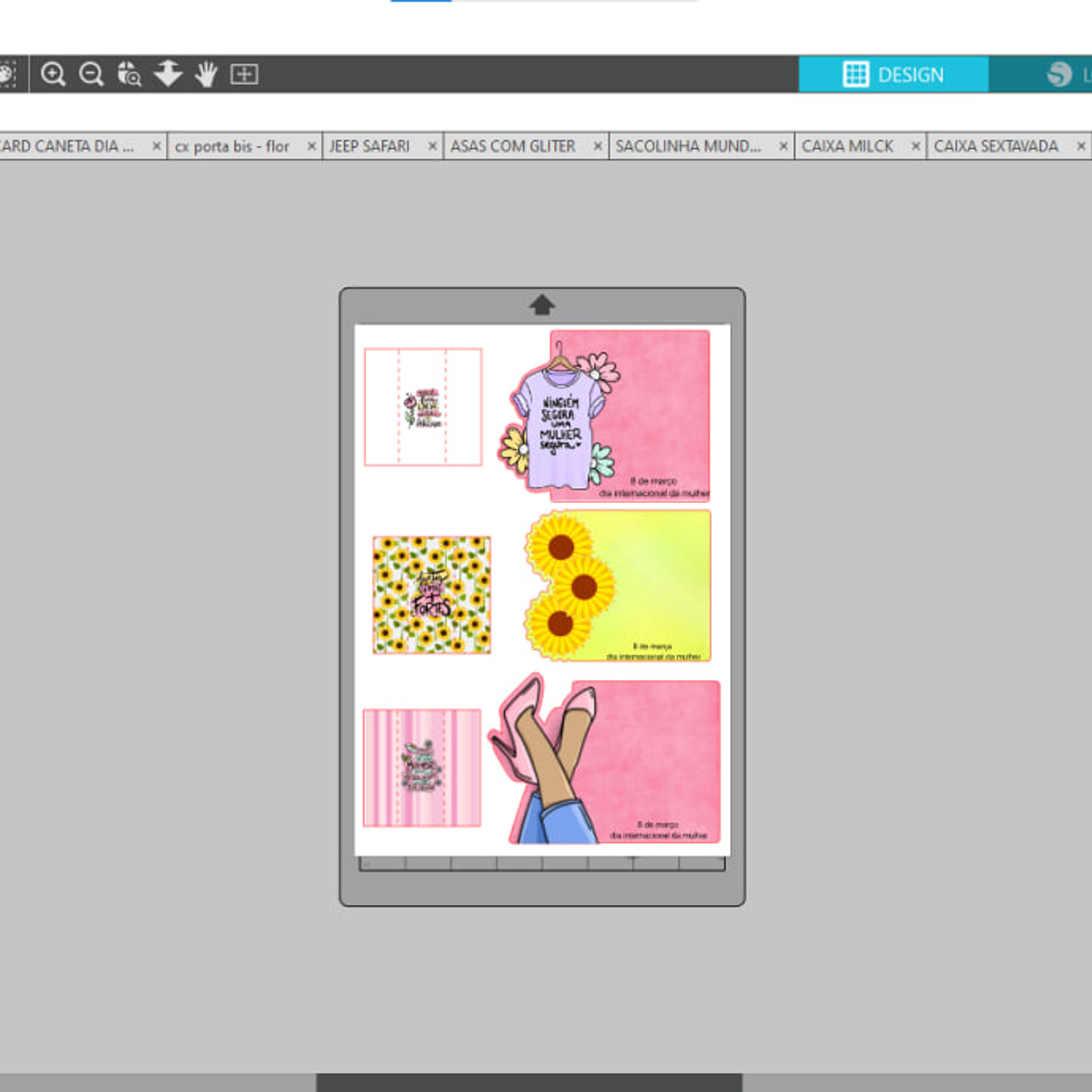 Arquivo Card Balinhas Mimo Dia da Mulher - Editável 3